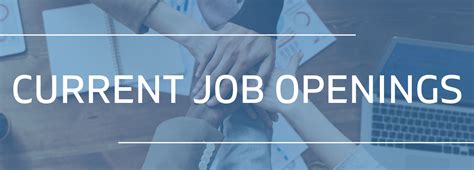 Current Openings .